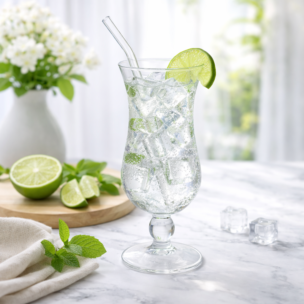Hurricane Cocktail Glass