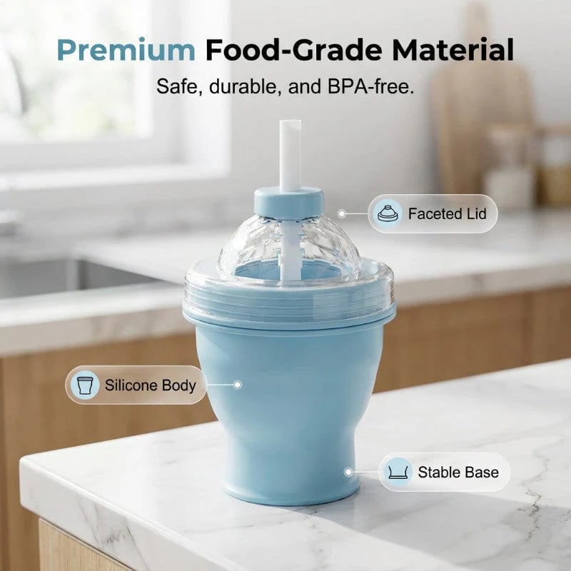 2-in-1 Collapsible Ice Ball Maker Cup
