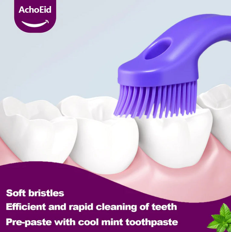 LIMITED DISCOUNT🎁Disposable Mini Travel Toothbrush🎁Pre-Pasted Toothbrushes with Toothpaste and Toothpick for Travel -✅Fluoride Free, ✅No Rinsing Needed, ✅Mint Flavor, ✅Fresh Breath Anywhere Anytime
