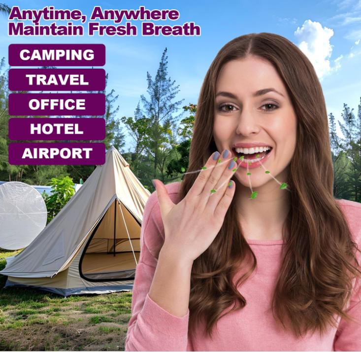 LIMITED DISCOUNT🎁Disposable Mini Travel Toothbrush🎁Pre-Pasted Toothbrushes with Toothpaste and Toothpick for Travel -✅Fluoride Free, ✅No Rinsing Needed, ✅Mint Flavor, ✅Fresh Breath Anywhere Anytime