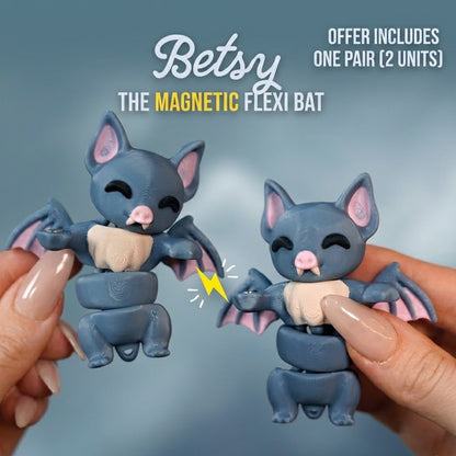 Connected by Heart: Flexi Magnetic Companions 🐾 (A Pair)