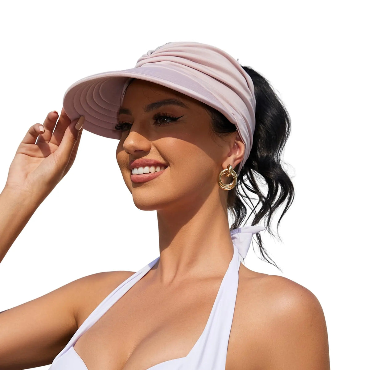 ⚡[BUY 1 GET I FREE] kammoc™  UPF 50+ Wide-Brim Sun Visor Hat 👒
