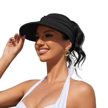 ⚡[BUY 1 GET I FREE] kammoc™  UPF 50+ Wide-Brim Sun Visor Hat 👒