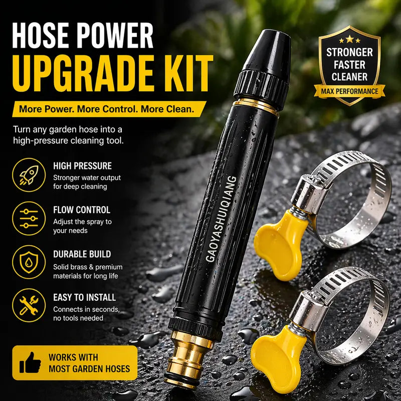Powerful High-Pressure Water Gun for Car Cleaning