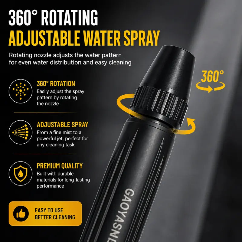 Powerful High-Pressure Water Gun for Car Cleaning