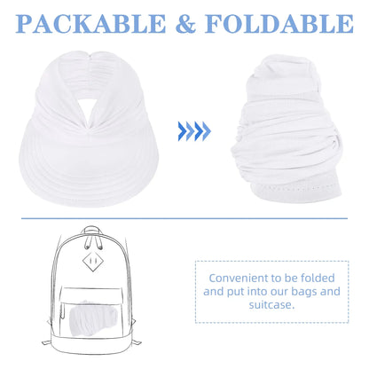 ⚡[BUY 1 GET I FREE] kammoc™  UPF 50+ Wide-Brim Sun Visor Hat 👒