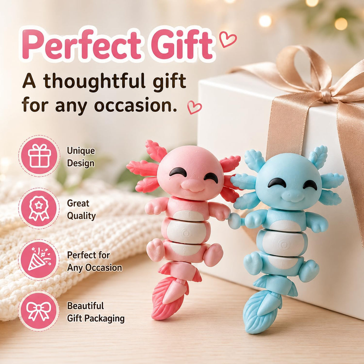 Connected by Heart: Flexi Magnetic Companions 🐾 (A Pair)