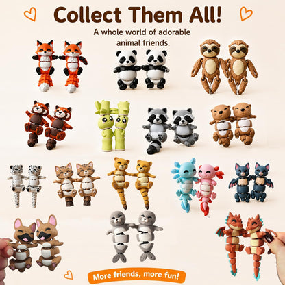 Connected by Heart: Flexi Magnetic Companions 🐾 (A Pair)