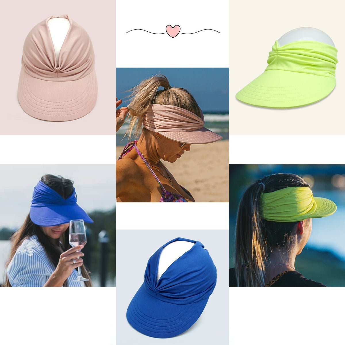 ⚡[BUY 1 GET I FREE] kammoc™  UPF 50+ Wide-Brim Sun Visor Hat 👒