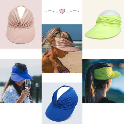 ⚡[BUY 1 GET I FREE] kammoc™  UPF 50+ Wide-Brim Sun Visor Hat 👒