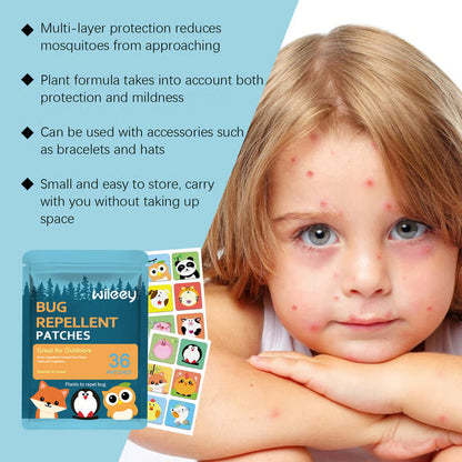 🦟 Say Goodbye to Mosquito Bites - 49% OFF - ✨ Mosquito Repellent Stickers - Safe, Natural Protection for All-Day Outdoor Fun!