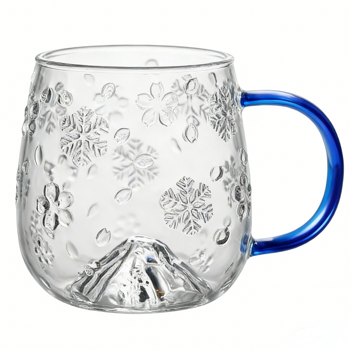 Snowflake Glass Cup