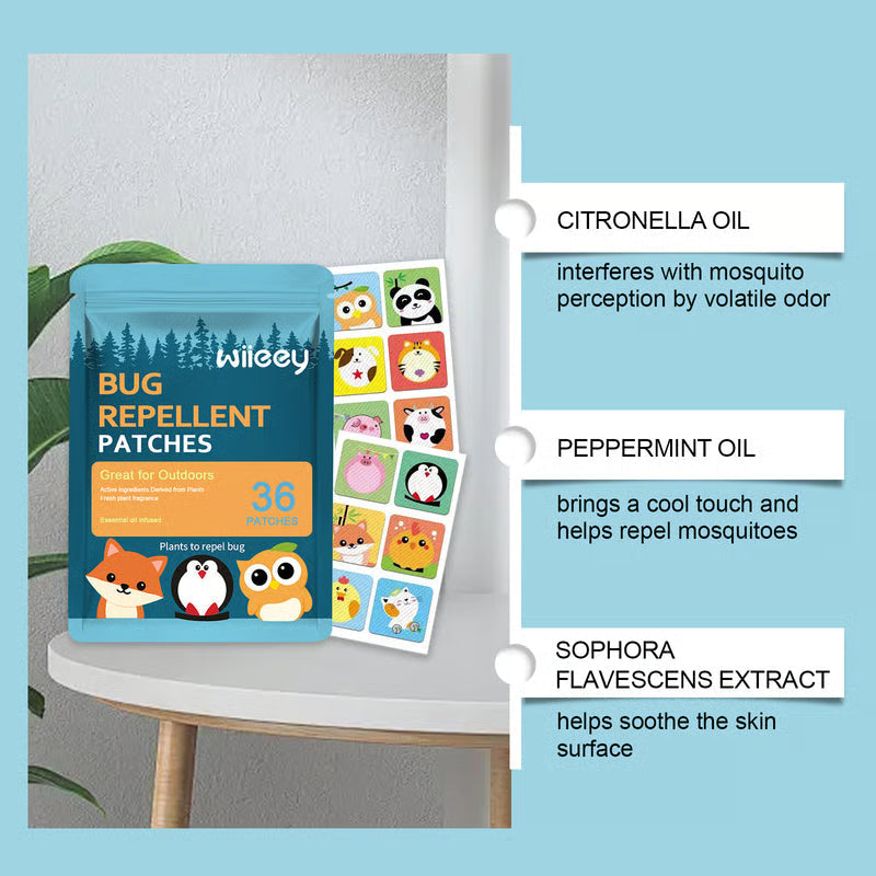 🦟 Say Goodbye to Mosquito Bites - 49% OFF - ✨ Mosquito Repellent Stickers - Safe, Natural Protection for All-Day Outdoor Fun!