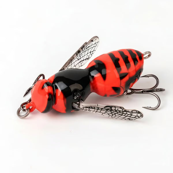 🔥 Last Day 49% OFF – 🐝 Bionic Wasp Topwater Lure That Triggers Explosive Strikes