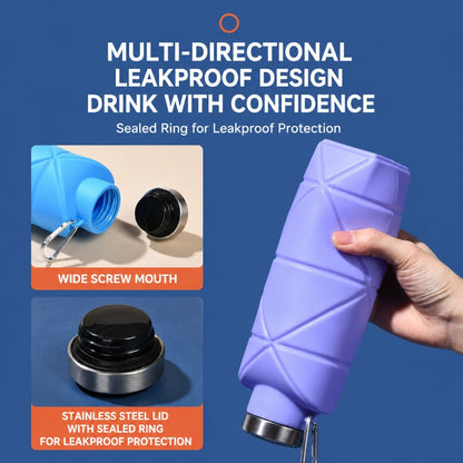 Compact Collapsible Travel Bottle