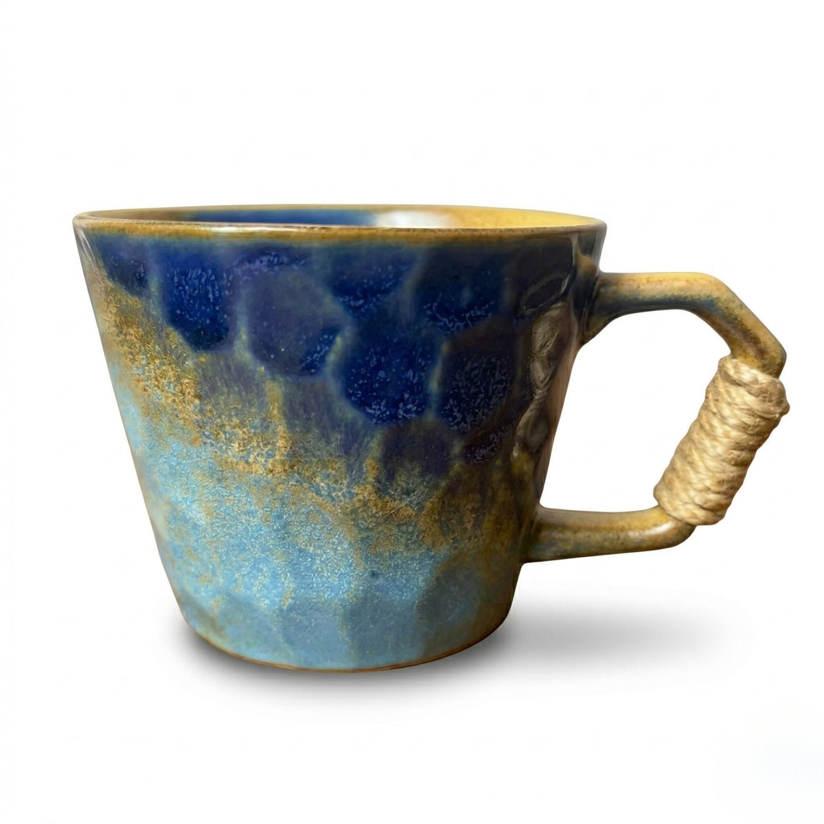 Wide-Mouth Tied-Rim Mug