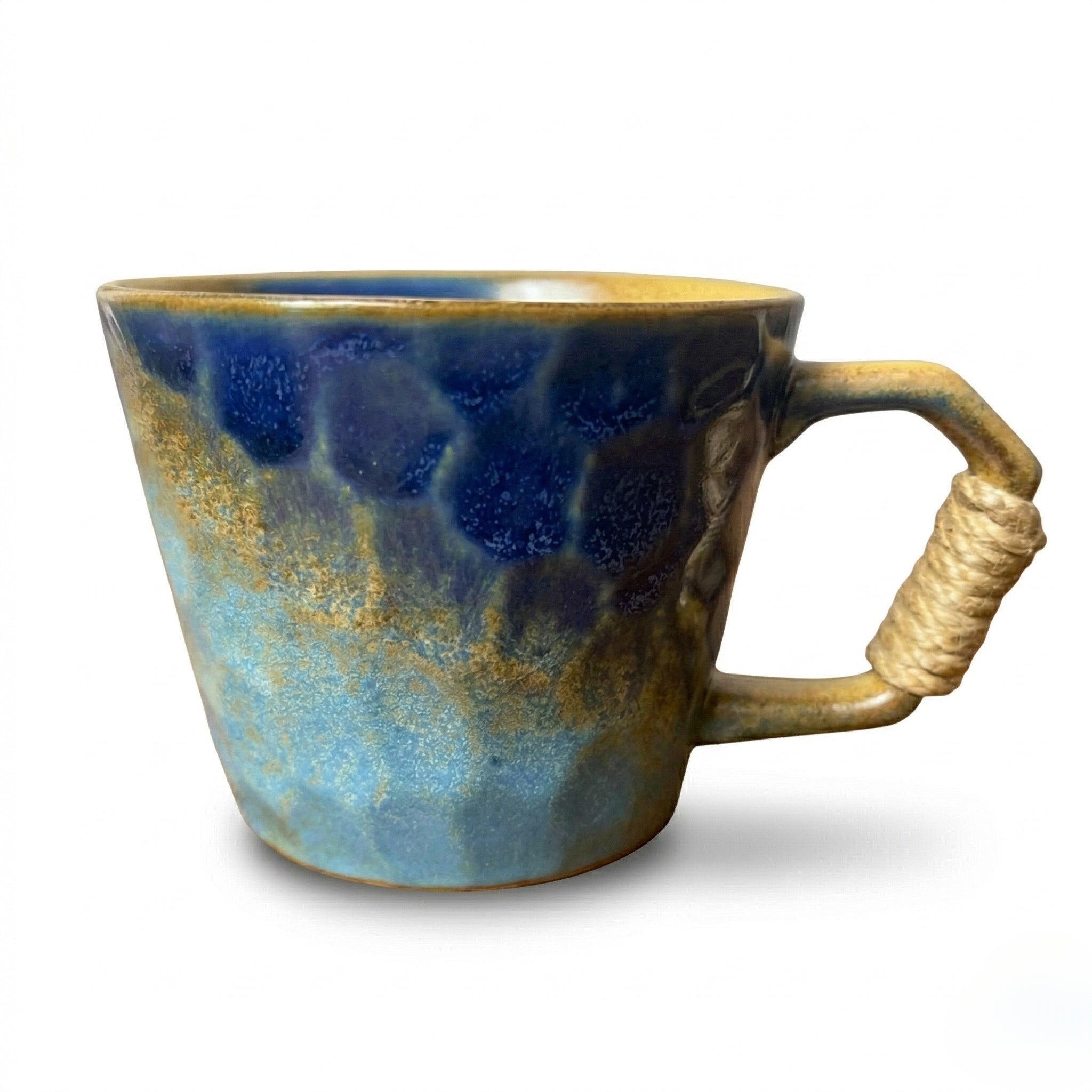 Wide-Mouth Tied-Rim Mug