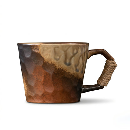 Wide-Mouth Tied-Rim Mug