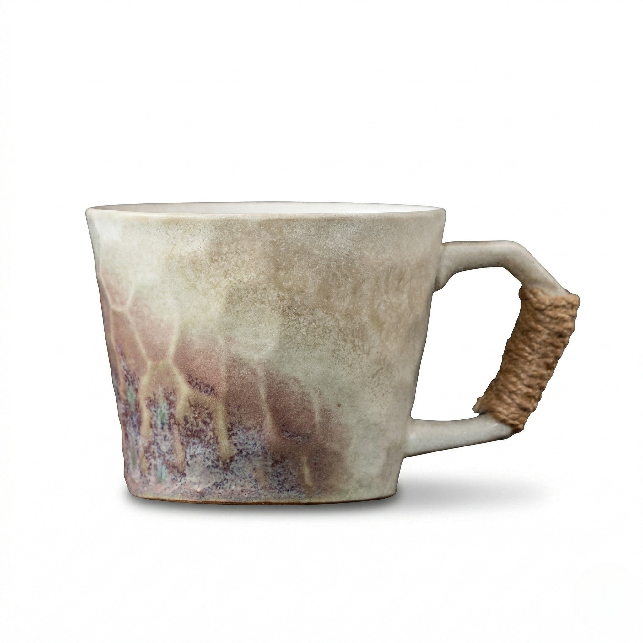 Wide-Mouth Tied-Rim Mug
