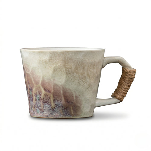 Wide-Mouth Tied-Rim Mug