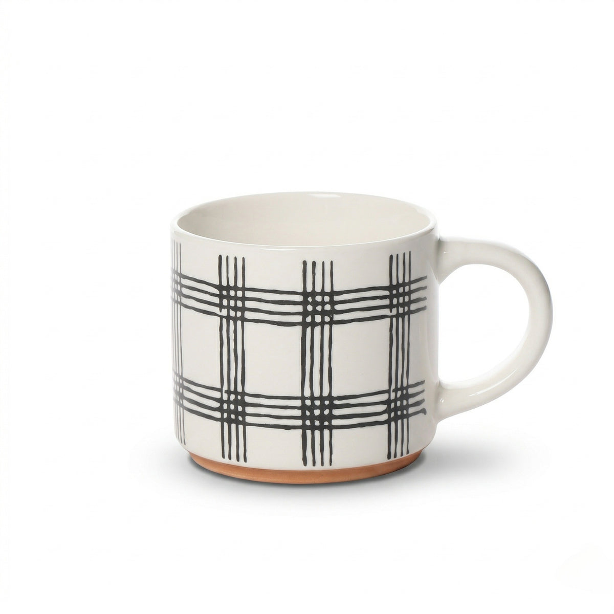 Geometric  Stoneware Mug