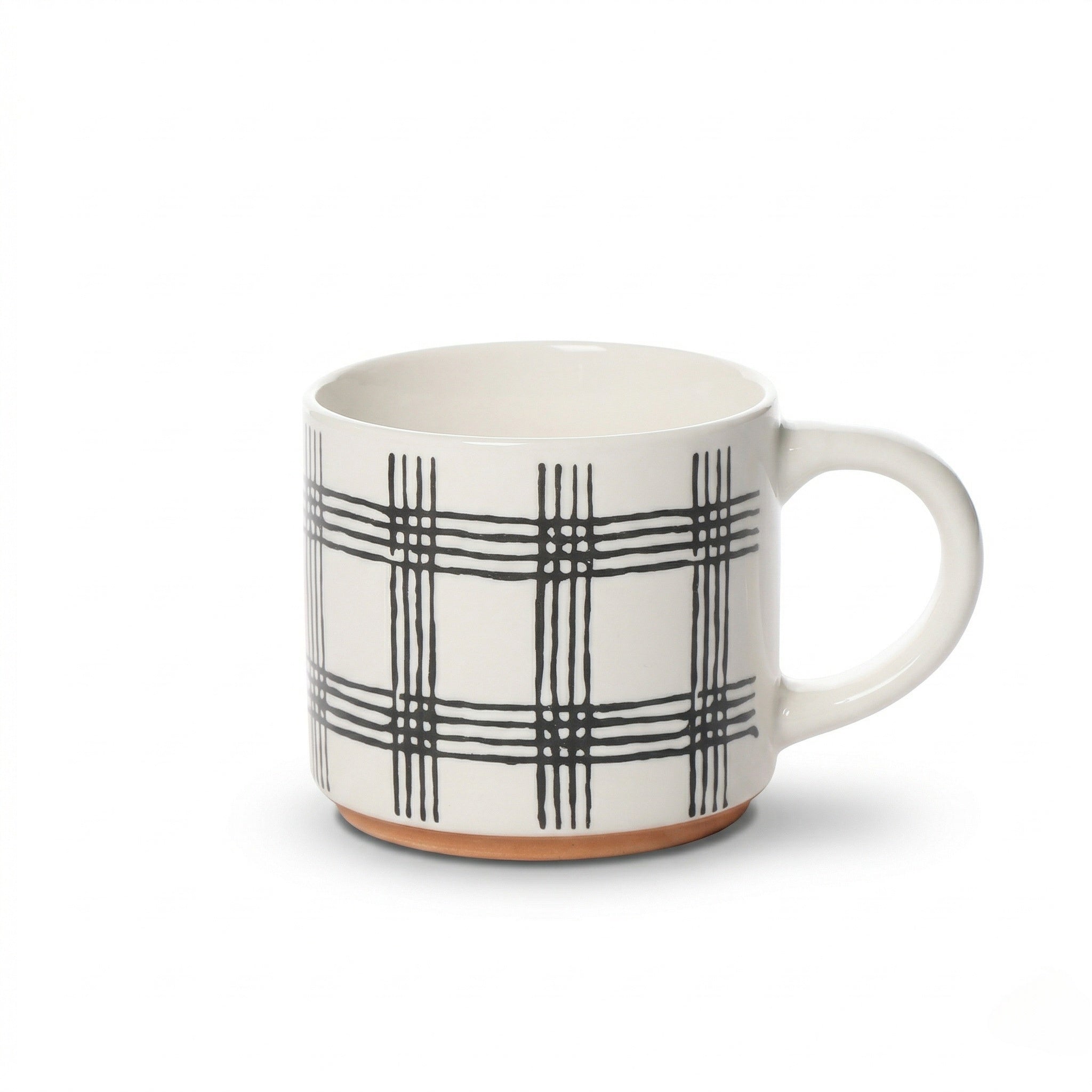 Geometric  Stoneware Mug