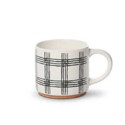 Geometric  Stoneware Mug