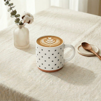 Geometric  Stoneware Mug