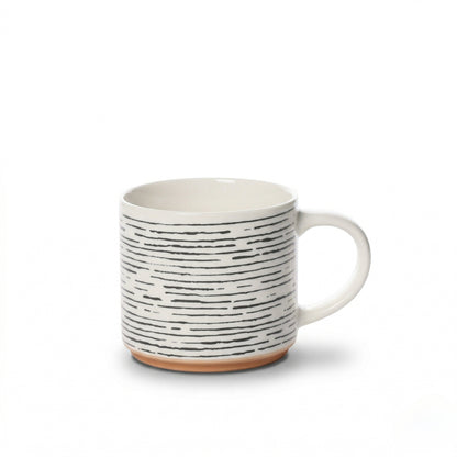 Geometric  Stoneware Mug