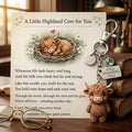 A Little Highland Cow For You Keychain