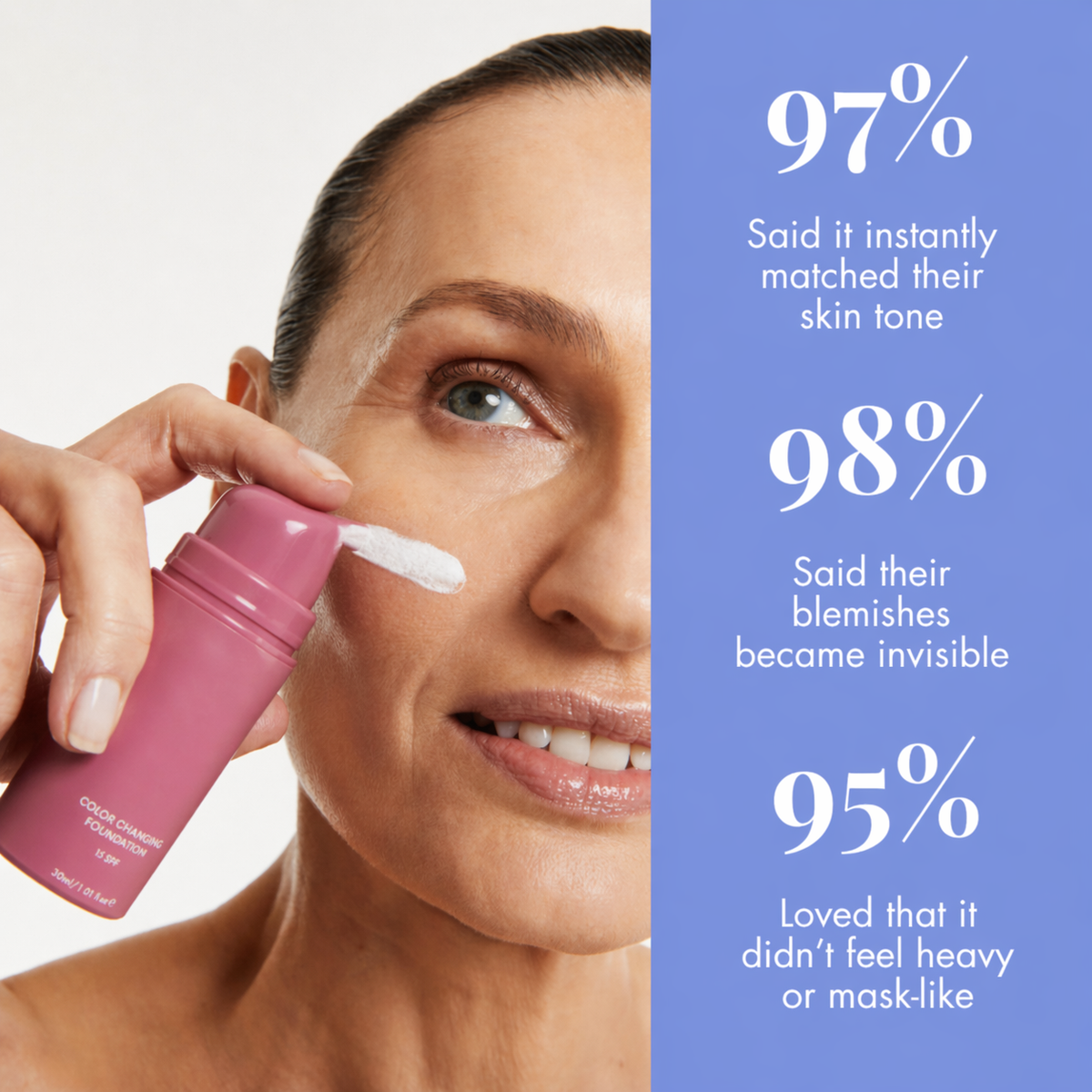 LIMITED DISCOUNT Color Changing Foundation