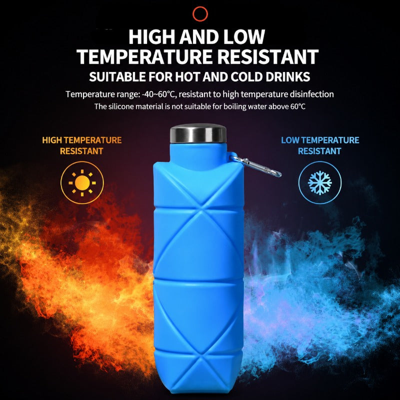 Compact Collapsible Travel Bottle