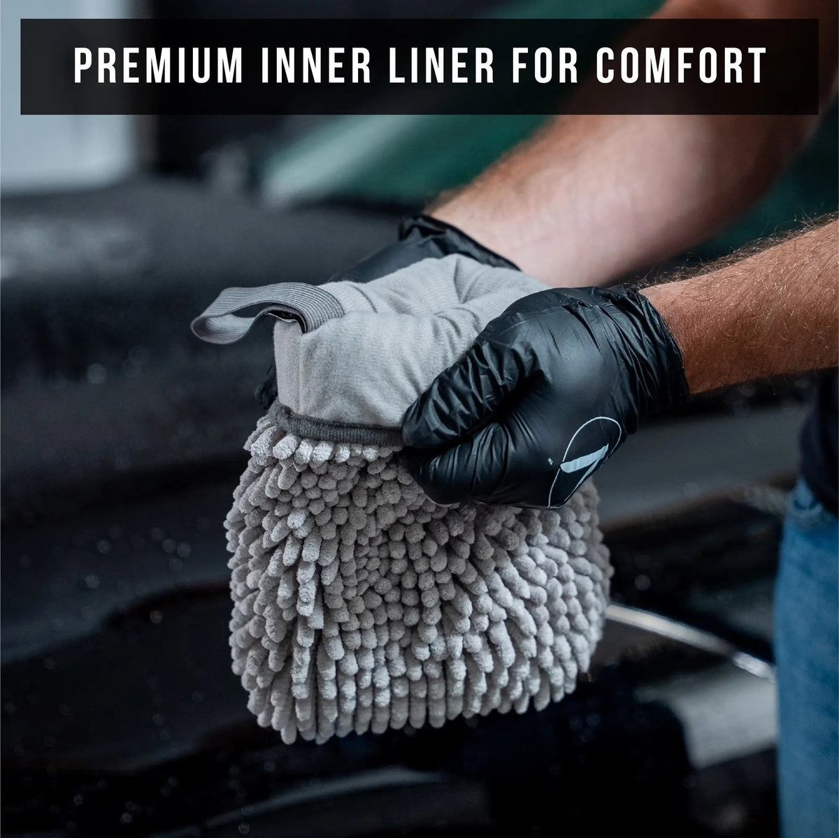 Thickened Chenille Car Wash Mitt