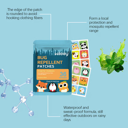 🦟 Say Goodbye to Mosquito Bites - 49% OFF - ✨ Mosquito Repellent Stickers - Safe, Natural Protection for All-Day Outdoor Fun!