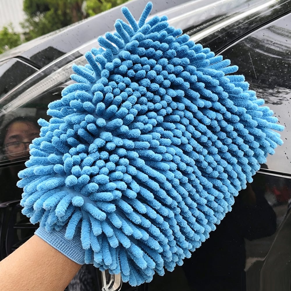 Thickened Chenille Car Wash Mitt