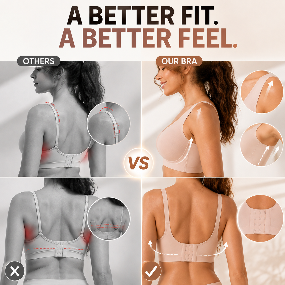 Crafted for Comfort：Wireless Womens Comfortable Bras