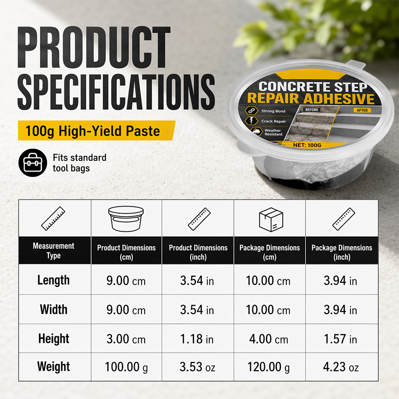 🔥Hot Sale 50% OFF🔥 Concrete Step Repair Adhesive